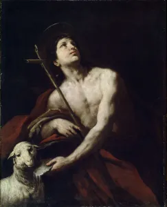 Genoese Prints: Saint John the Baptist, 17th century. Artist: Orazio Ferraro