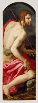 Bronzino Collection: Saint John the Baptist, c. 1544. Artist: Bronzino, Agnolo (1503-1572)