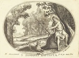 Moncornet Balthazar Prints: Saint John the Baptist. Creator: Balthasar Moncornet