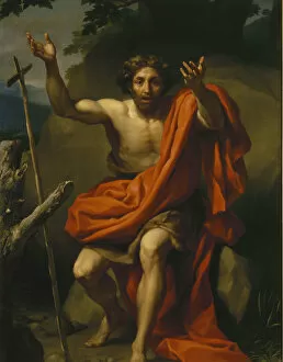 Anton Raphael 1728 1779 Gallery: Saint John the Baptist in the Desert, ca 1774