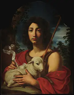 Anchorite Prints: Saint John the Baptist, First Half of 17th century. Creator: Dandini, Cesare (1596-1656)