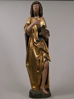 Saint John the Baptist, German, 15th-16th century. Creator: Unknown Saint John the Baptist, German, 15th-16th century. Creator: Unknown