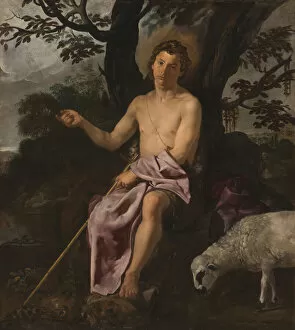 Saint John the Baptist in the Wilderness, ca. 1622. Creator: Diego Velasquez
