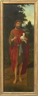 Adriaen 1490 1551 Gallery: Saint John the Baptist (Wing of a triptych), 1530s. Creator: Isenbrant