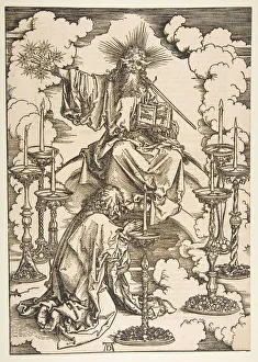 Saint John Beholding the Seven Golden Candlesticks, from The Apocalypse. n. d