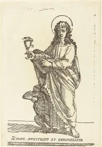 Saint John. Creator: Jacques Stella