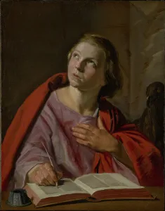 Hals Frans Prints: Saint John the Evangelist, about 1625-1628. Creator: Frans Hals