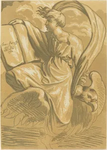 Skippe J B Prints: Saint John the Evangelist, 1782. Creator: John Skippe