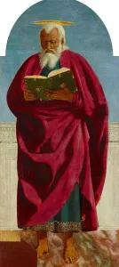 Baptist Prints: Saint John the Evangelist, c1460. Creator: Piero della Francesca (ca 1415-1492)