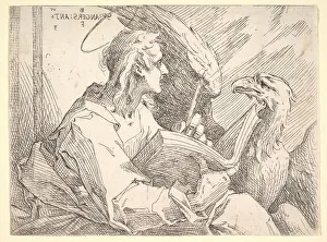 Bartholomeus Spranger Gallery: Saint John the Evangelist, ca. 1596. Creator: Bartholomeus Spranger