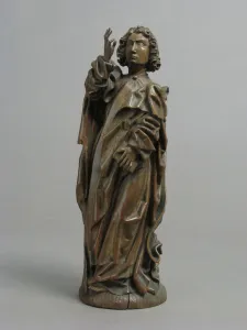 Boxwood Prints: Saint John The Evangelist, German or South Netherlandish, 15th century. Creator: Unknown