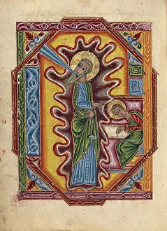 Khizan Mesrop Of Prints: Saint John the Evangelist; Gospel Book, 1615. Creator: Mesrop of Khizan