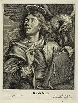 Inspiration Prints: Saint John, n.d. Creator: Cornelis de Visscher