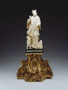 Gilding Prints: Saint John of Nepomuk, c. 1750. Creator: Peter Hencke