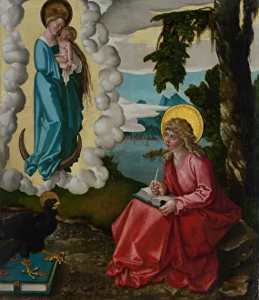 Saint John on Patmos, ca. 1511. Creator: Hans Baldung