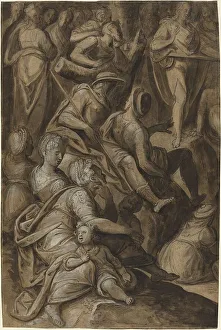 Saint John Preaching, 1575/1580. Creator: Anthonie Blocklandt