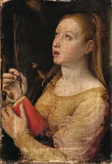 Saint Justina of Padua. Creator: Longhi; Barbara (1552-c. 1638)