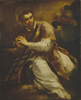 Saint Lawrence, 1650s. Artist: Castello, Valerio (1624-1659) Saint Lawrence, 1650s. Artist: Castello, Valerio (1624-1659)
