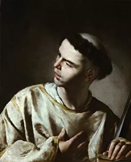 Saint Lawrence. Artist: Cavallino, Bernardo (1616-1656)