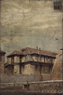 Saint Lazare Prison Prints: Saint-Lazare prison, 1908. Creator: Lazar Meyer