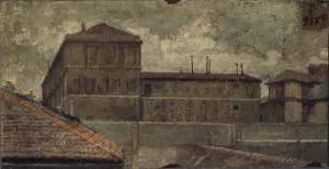 Saint Lazare Prison Prints: Saint-Lazare prison, 1908. Creator: Lazar Meyer