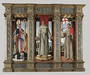 Friar Prints: Saint Louis of Toulouse, Saint Francis
