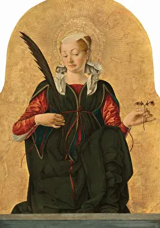 Saint Lucy, c. 1473 / 1474. Creator: Francesco del Cossa