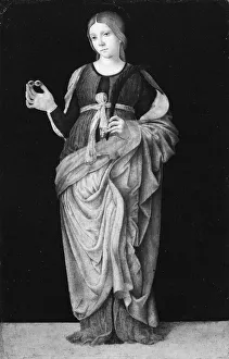 St Lucy Prints: Saint Lucy. Creator: Francesco Zaganelli