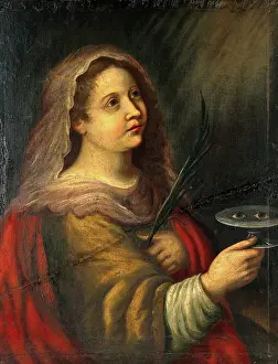 Sense Prints: Saint Lucy. Creator: Unknown