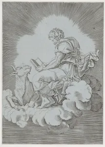 Luke St Prints: Saint Luke, ca. 1514-36. ca. 1514-36. Creator: Anon