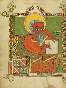 Luke St Prints: Saint Luke; Gospel Book, about 1504-1505. Creator: Unknown