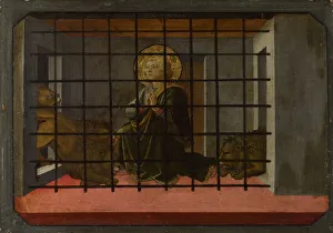 Saint Mamas in Prison thrown to the Lions (Predella Panel of the Pistoia Santa Trinita Altarpiece), 1455-1460. Artist: Lippi, Fra Filippo (1406-1469)