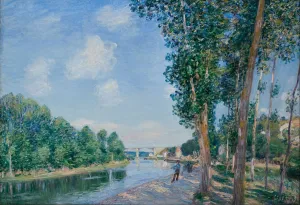 Alfred 1839 1899 Gallery: Saint-Mammes. June Sunshine, 1892. Artist: Sisley, Alfred (1839-1899)