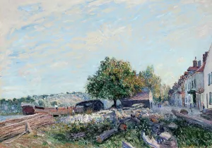 Arthur Sisley Prints: Saint Mammès-Morning, 1884. Creator: Alfred Sisley