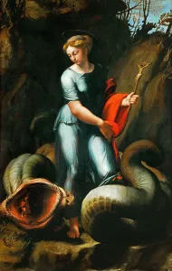 Margaret The Virgin Prints: Saint Margaret