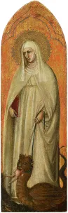 Margaret The Virgin Prints: Saint Margaret, Early 15th cen.. Creator: Bicci di Lorenzo (1373-1452)