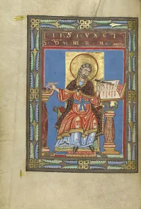 Saint Mark Prints: Saint Mark; Gospel Book, about 1120-1140. Creator: Unknown