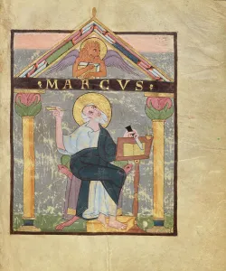 Irmengard Of Nellenburg Prints: Saint Mark, shortly after 1053. Creator: Unknown
