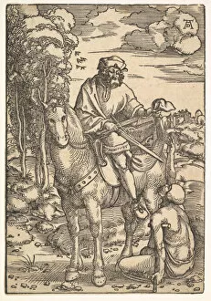 Crippled Gallery: Saint Martin on Horseback, 15th-16th Century. Creator: Hans Baldung