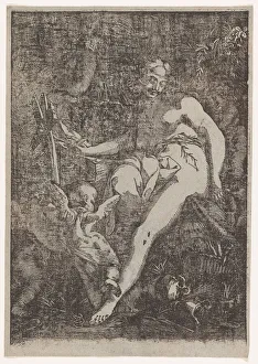 Penitent Prints: Saint Mary Magdalene in Penitence, 1590-1607. Creator: Circle of Giuseppe Scolari