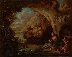Saint Magdalene Prints: Saint Mary Magdalene Penitent, 18th century. Creator: Unknown