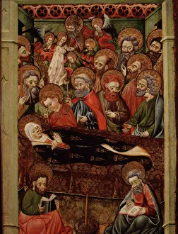 Images Dated 22nd October 2015: Saint Mary (Virgin Mary), daughter of St. Joachim and St. Anne and mother of Jesus Christ