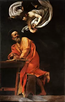 Baptist Collection: Saint Matthew and the Angel, 1602