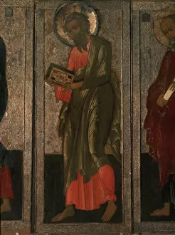 Matthew The Evangelist Gallery: Saint Matthew the Apostle (From the Deesis range), 16th century. Artist: Russian icon
