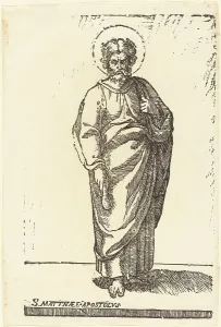 St Matthew Prints: Saint Matthew. Creator: Jacques Stella