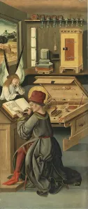Saint Matthew the Evangelist, 1478. Creator: Gabriel Malesskircher