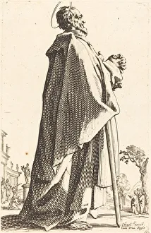 Matthew The Apostle Prints: Saint Matthew, published 1631. Creator: Jacques Callot