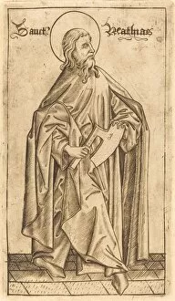 Saint Matthias (?), c. 1470 / 1480. Creator: Israhel van Meckenem