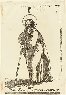 St Matthias Prints: Saint Matthias. Creator: Jacques Stella