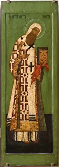 Russian Icon Painting Gallery: Saint Metropolitan Peter of Moscow, 17th century